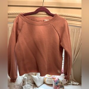 Abercrombie kids sweatshirt open back size 7